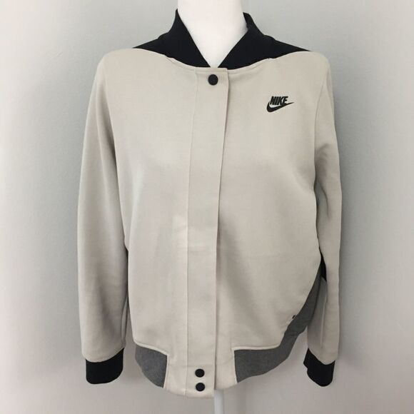 Nike Tech Fleece Destroyer Letterman Jacket - Picture 5 of 7